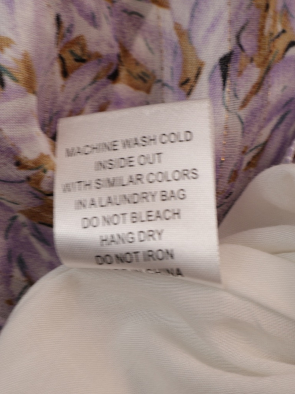 Franco Purple Gold Metallic Smocked Dress Size Large Anthro Style Mini - Picture 8 of 8